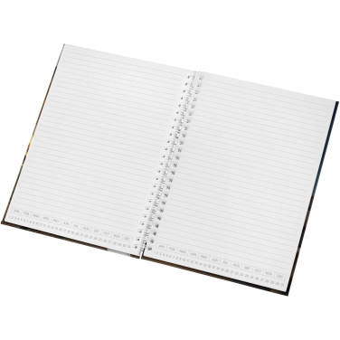 Logo trade promotional product photo of: Desk-Mate® A5 hard cover undated diary