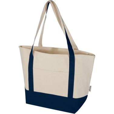 Logo trade advertising products image of: Sam 320 g/m² GRS recycled cotton tote bag