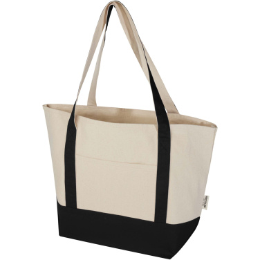 Logo trade business gift photo of: Sam 320 g/m² GRS recycled cotton tote bag
