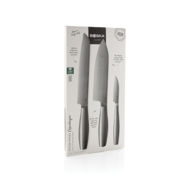 Logo trade promotional giveaway photo of: BOSKA Kitchen Knives Copenhagen, set of 3