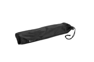 Logo trade promotional giveaways image of: Inflatable cushion ANTERO Schwarzwolf