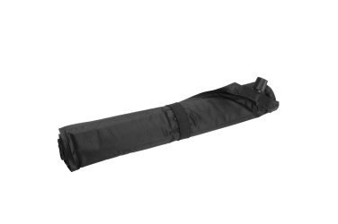Logo trade promotional products picture of: Inflatable cushion ANTERO Schwarzwolf