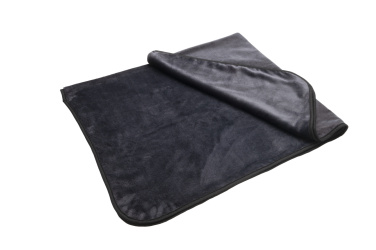 Logotrade promotional merchandise photo of: Blanket and pillow 2 in 1 AMIATA Schwarzwolf