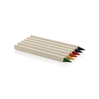 Logotrade advertising product picture of: Micki GRS infinity 6pc colouring pencil set