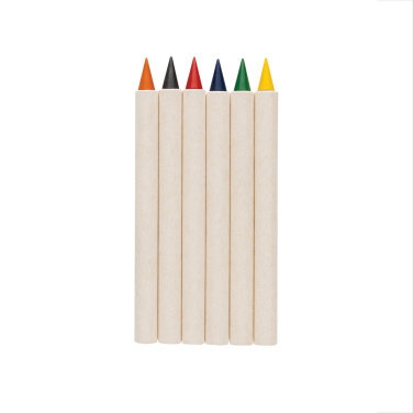 Logo trade business gift photo of: Micki GRS infinity 6pc colouring pencil set