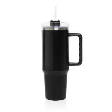 Logotrade corporate gift image of: Stadley RCS recycled steel tumbler 1200ML