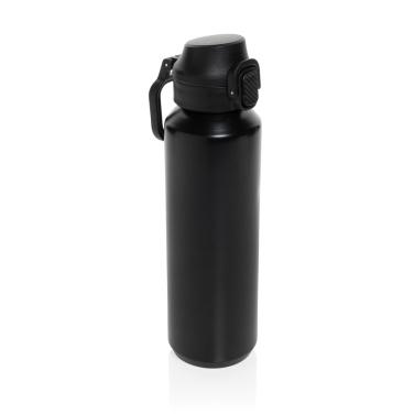 Logotrade advertising product image of: Via RCS Re-steel lockable sport bottle 600ML