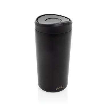 Logo trade promotional products image of: Avira Alix RCS re-steel click tumbler 400ML