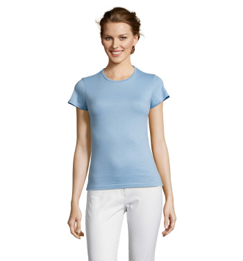 Logotrade promotional product picture of: MISS WOMEN T-SHIRT 150g