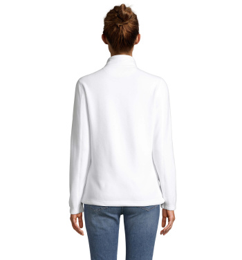 Logotrade promotional item image of: NORTH WOMEN ZIPPED FLEECE