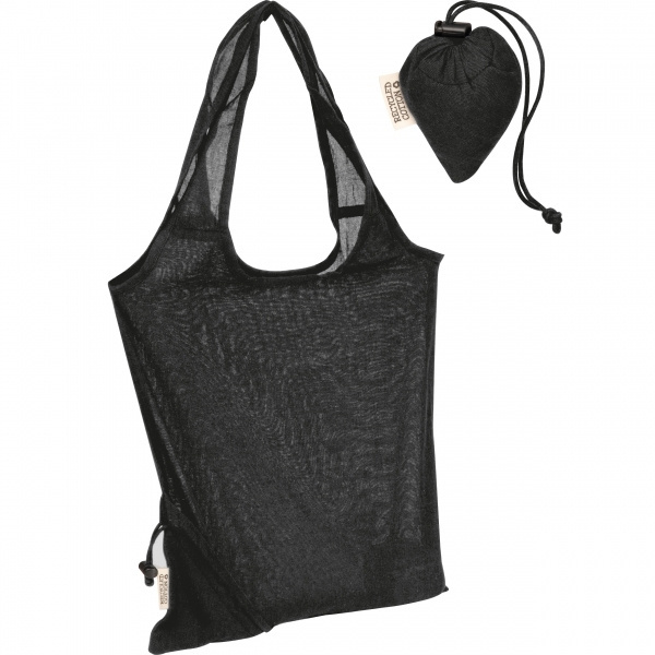 Logo trade promotional items picture of: Recycled cotton bag Modena