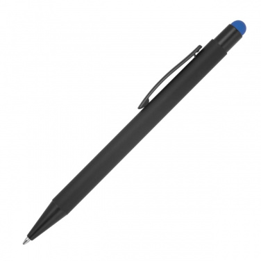 Logo trade promotional giveaway photo of: Metal ballpoint pen with touch function Ohara