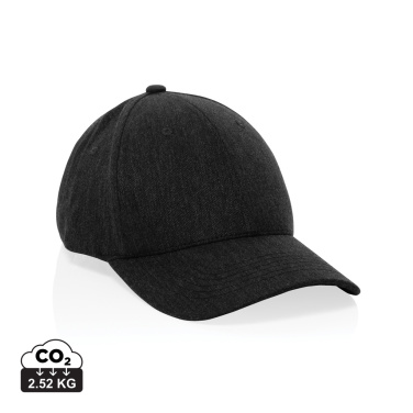 Logo trade promotional merchandise picture of: Milo AWARE™ recycled heather 6 panel cap 200gr