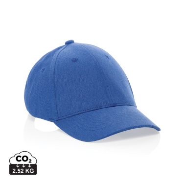 Logo trade promotional giveaway photo of: Milo AWARE™ recycled heather 6 panel cap 200gr