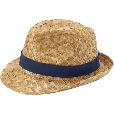 Logo trade business gifts image of: Pricus straw hat