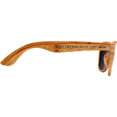 Logo trade promotional merchandise picture of: Mira wood-look sunglasses