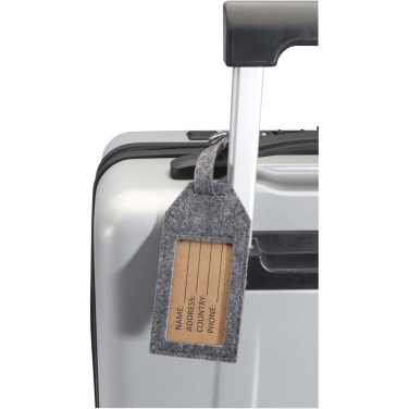 Logo trade advertising products picture of: Tie luggage tag