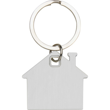 Logotrade promotional giveaways photo of: Nook house-shaped keychain