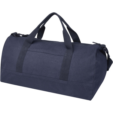 Logo trade promotional gift photo of: Porter 500 g/m² Aware™ recycled duffel bag 50L