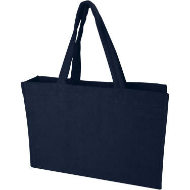 Logo trade corporate gifts image of: Siam GRS recycled terry beach tote bag 13L