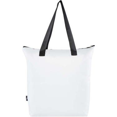Logotrade corporate gift picture of: EcoFold RPET foldable tote cooler bag 15L