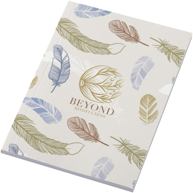 Logo trade promotional giveaways picture of: Novella Austen A6 soft cover notebook - 50 sheets