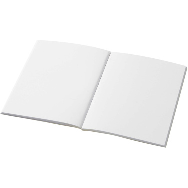Logo trade promotional products image of: Novella Austen A6 recycled soft cover notebook - 50 sheets