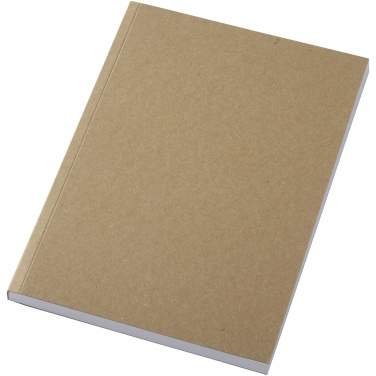Logotrade promotional items photo of: Novella Austen A5 recycled soft cover kraft notebook - 100 sheets