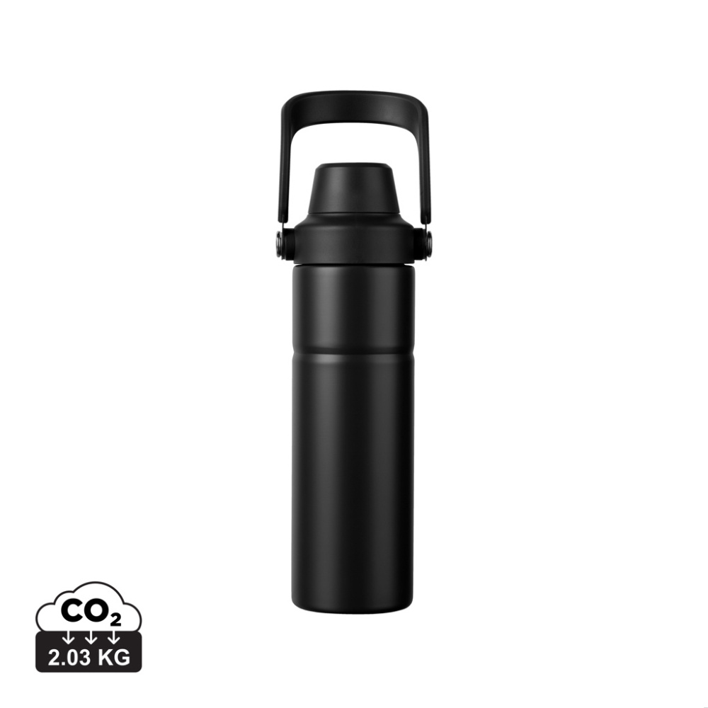Logotrade promotional items photo of: Baltimore trek RCS recycled SS bottle 600 ML