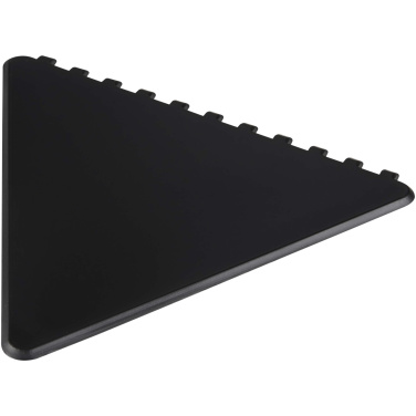 Logo trade promotional giveaways picture of: Frosty triangular recycled plastic ice scraper