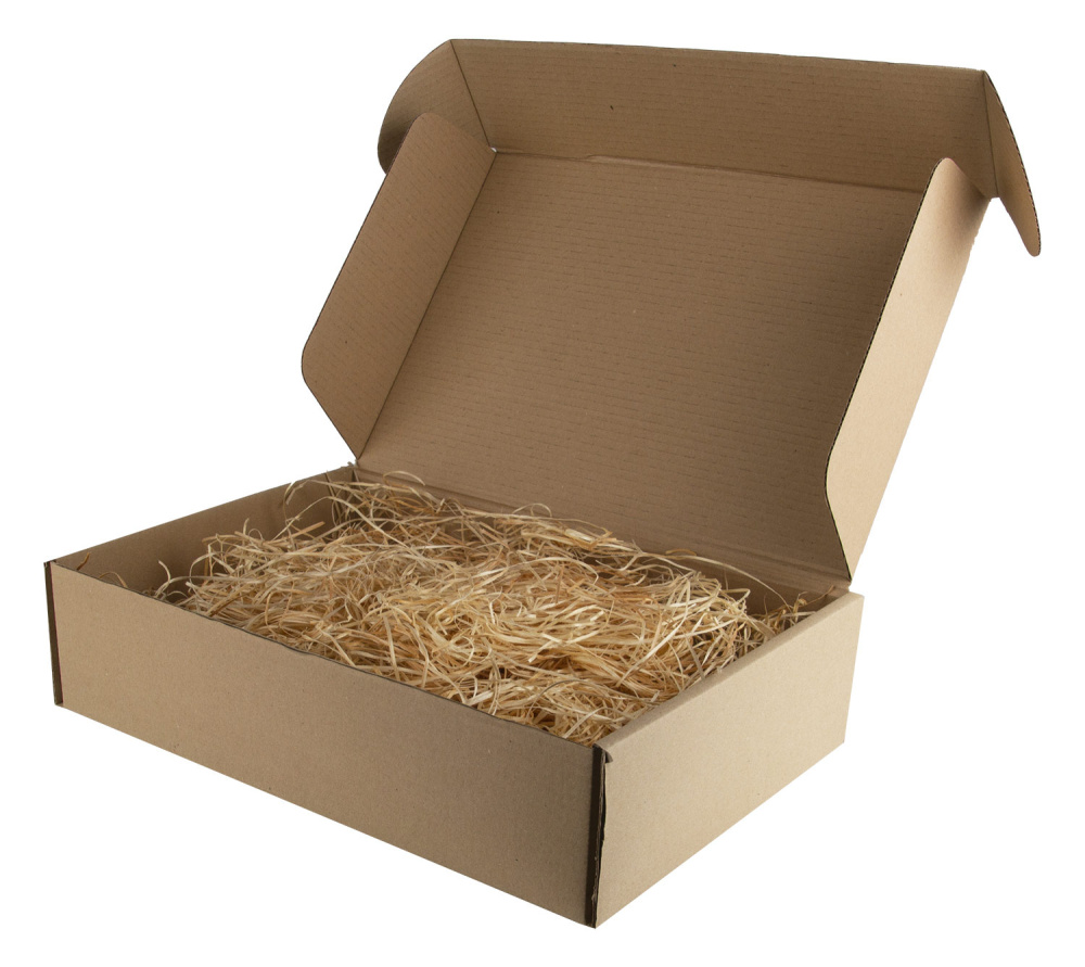 Logo trade promotional giveaways image of: Cardboard box - 29,5 x 16,5 x 8 cm