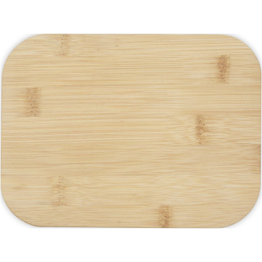 Logo trade promotional gifts image of: Roby glass lunch box with bamboo lid
