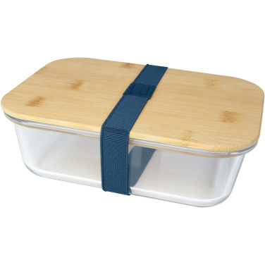 Logotrade promotional merchandise picture of: Roby glass lunch box with bamboo lid