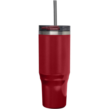 Logotrade promotional giveaways photo of: Melbourne 1200 ml RCS certified insulated tumbler with straw