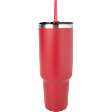 Logo trade advertising products picture of: Sydney 1200 ml copper vacuum insulated tumbler with straw