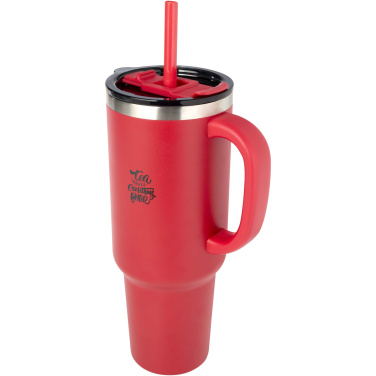 Logotrade business gift image of: Sydney 1200 ml copper vacuum insulated tumbler with straw