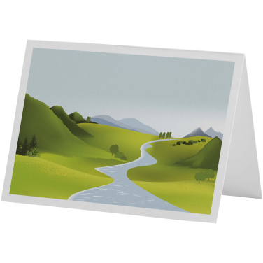 Logo trade promotional product photo of: Herald A6 greeting card