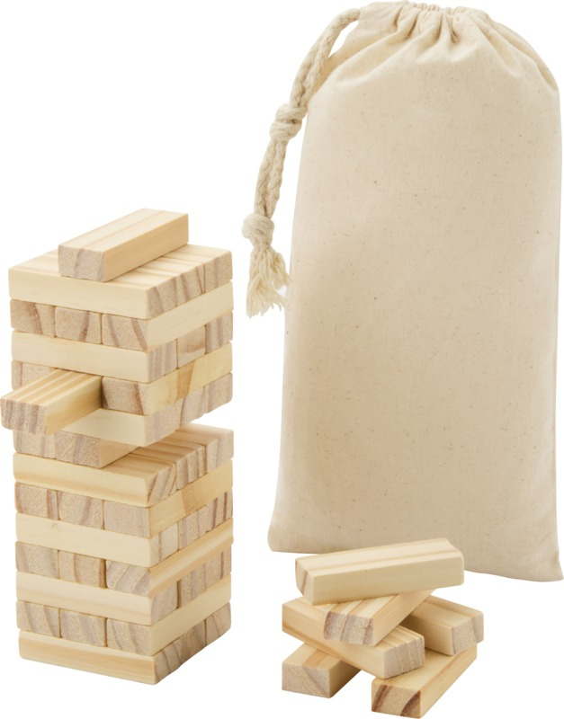 Logo trade corporate gift photo of: Jumble wooden toppling tower game