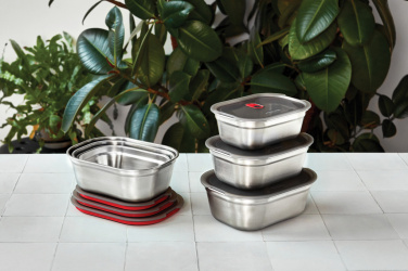 Logo trade promotional merchandise image of: Black+Blum Mealprep Box 3pcs Set Small, Medium, Large