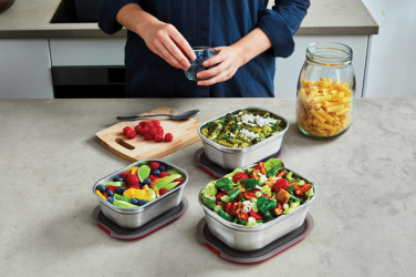Logotrade promotional product picture of: Black+Blum Mealprep Box 3pcs Set Small, Medium, Large