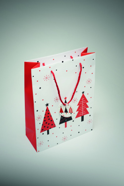 Logo trade business gifts image of: Gift paper bag large