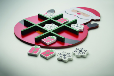 Logotrade promotional gift picture of: Christmas wooden tic tac toe