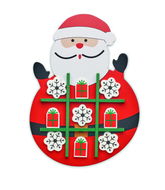 Logotrade promotional item image of: Christmas wooden tic tac toe