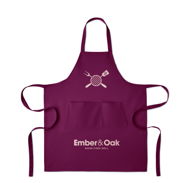 Logo trade promotional merchandise photo of: Organic cotton apron 240 gr/m²