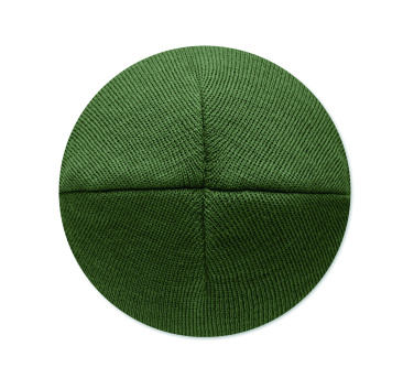Logo trade promotional gift photo of: Unisex beanie RPET polyester