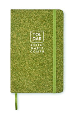 Logo trade promotional merchandise photo of: A5 notebook with hard cover