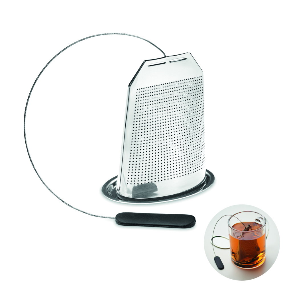 Logo trade corporate gift photo of: Tea infuser in stainless steel