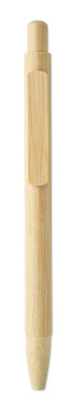 Logotrade promotional giveaway image of: Bamboo automatic ball pen
