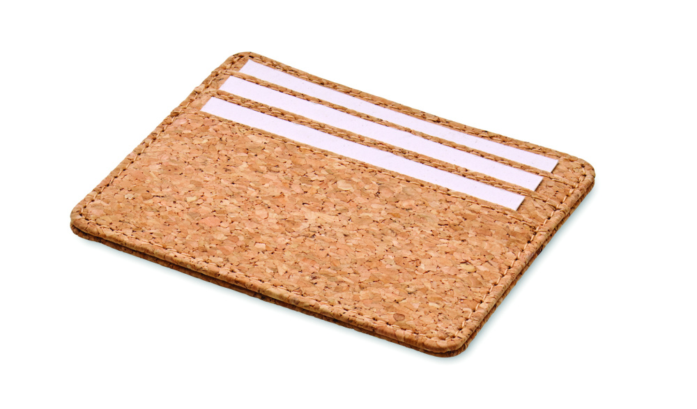 Logotrade advertising product picture of: Cork cardholder with RFID