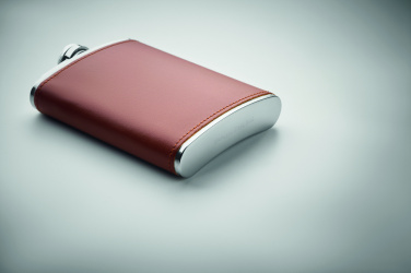 Logo trade promotional product photo of: Slim hip flask 200 ml
